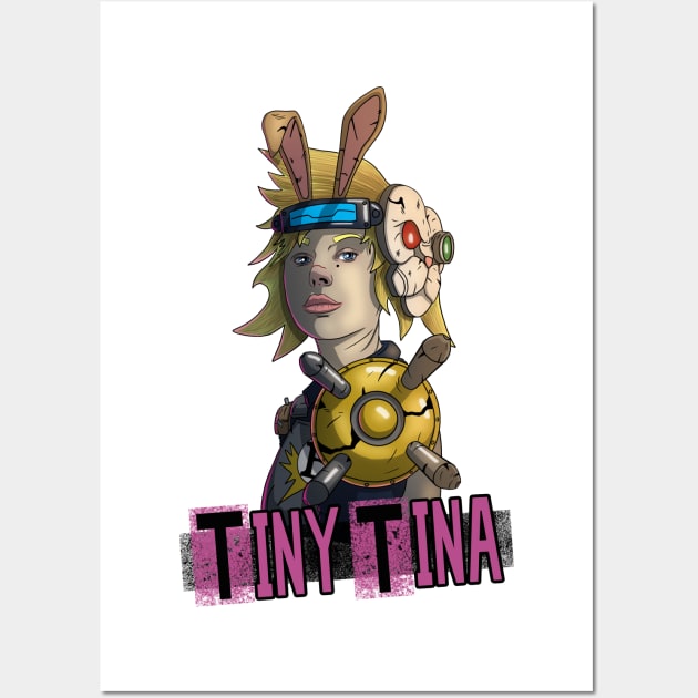 Grown Up Tiny Tina Wall Art by Art of Arklin